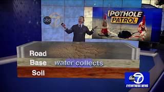 How does a pothole form? Lee Goldberg explains the science behind the craters