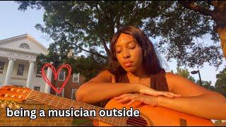 singing my heart out in nature (trying): outdoor acoustic guitar sess