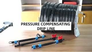 Plentirain Flat Pressure Compensating Dripper Drip Tape PC Drip Lines