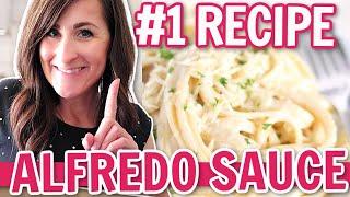 Copycat: THE VERY BEST Olive Garden Alfredo Sauce Recipe