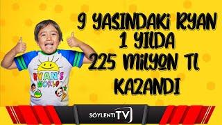 YouTube'un en çok kazananı 9 yaşındaki Ryan bir yılda 225 milyon TL kazandı