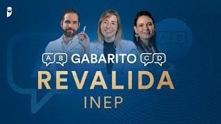 Gabarito Revalida INEP 2024.2 - Correção de Prova Ao Vivo