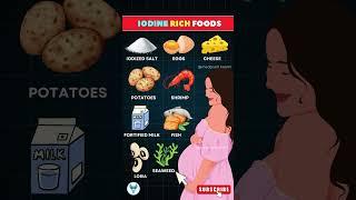 Boost Your Baby’s Brain  Top Iodine Rich Foods Every Pregnant Mom Should Eat #nutrition #shortsfeed