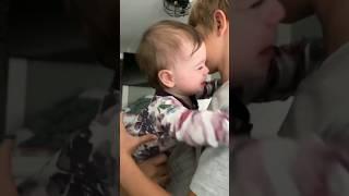 Mom's surprised her baby girl isn't a daddy's or mummy's girl but a brother's girl  ️ | Cute!