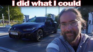 This range test did NOT work well - BMW i4 M50