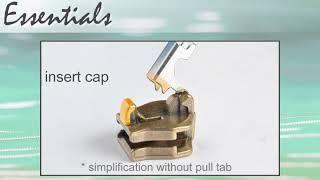 TUTORIAL #1 Assembly of pull tab on autolock slider