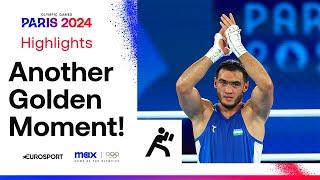 Lazizbek Mullojonov clinches another boxing gold for Uzbekistan  | #Paris2024 #Olympics