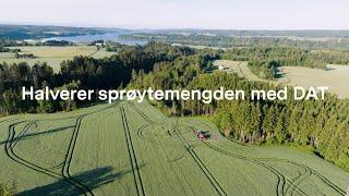 Halverer sprøytemiddelbruken med DAT