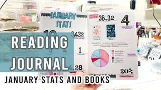 Reading Journal 2025 | January Books and Stats Update