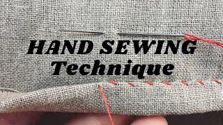 Better Hand Sewing Technique (RIGHT HANDED): Hand Sewing Tips and Tricks