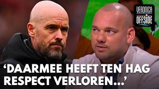 Sneijder over situatie Ten Hag: 'Daarmee heeft hij respect verloren in Manchester'