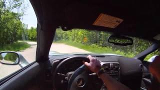 Z06 Corvette Warping into Race