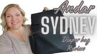 The Sydney Diaper Bag Vs The Addison Backpack by Andar