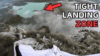 Mystic Wingsuit Flight To A Turquoise Lake