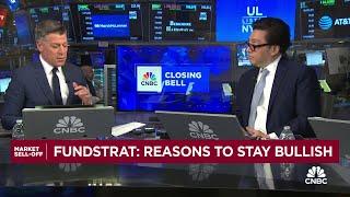 Financials remain our top market sector, says Fundstrat's Tom Lee