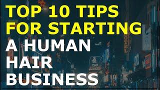 How to Start a Human Hair Business | Free Human Hair Business Plan Template Included