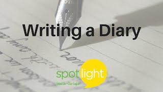 Writing a Diary | practice English with Spotlight