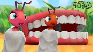 Cemented! | +60 Minutes of Antiks by Oddbods | Kids Cartoons | Party Playtime!