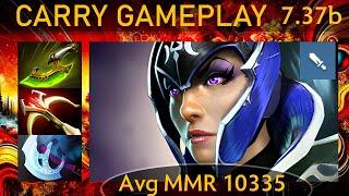  7.37b Luna |K+A-D - 28 KP - 73%| 900+ GPM! Carry Gameplay - Dota 2 Top MMR