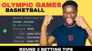 OLYMPIC GAMES BASKETBALL PREDICTIONS 3RD ROUND OF MATCHES 02-08-2024