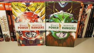 Hardcover Comparison- Mighty Morphins Power Rangers Vol 1 and 2