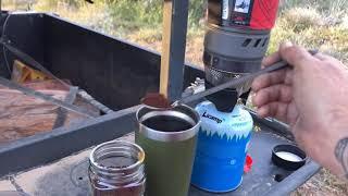 How do you make your camp coffee?