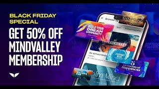 50% off Mindvalley Membership