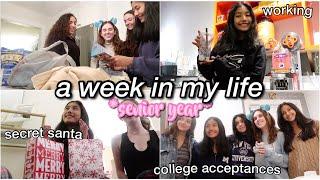 A WEEK IN MY LIFE *senior year*