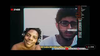 @IShowSpeed  reacts to @CarryMinati yalgaar