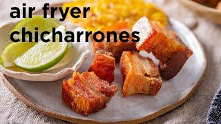 Easier, Quicker Air Fryer Chicharrones | Chicharrón Fácil y Rápido en la Freidora de Aire