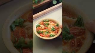 Cozy Soups | Easy tomato egg drop soup with dumplings 