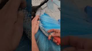 Latch Hook Hair hot tip! Very Bouncy Tail