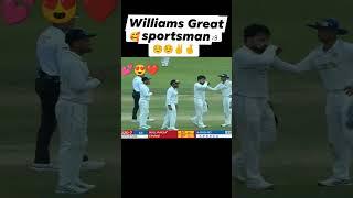 #greatsportsman #cricket #sportsmanship #williams #cricket #cricketenthusiast #cricketfan