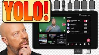 YoloBox Pro COMPLETE Tour - All-in-one Live Streaming + Switching with Green Screen, PiP, Graphics