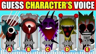 Guess The Phase 5 VS Phase 4 VS Phase 3 VS Phase 2 VS Phase 1 in Incredibox Sprunki By Their VOICES?