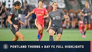 FULL HIGHLIGHTS | Portland Thorns FC vs  Bay FC