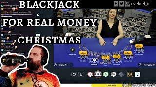 Zeke Plays: Blackjack for Real Money Christmas