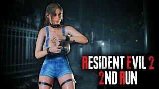 Resident Evil 2 Remake | Claire Overalls Mod 2nd Run Full Hardcore Mode Playthrough