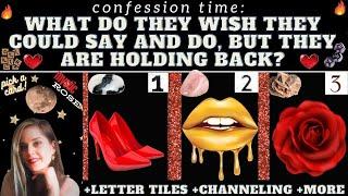 WHAT DO THEY WISH THEY COULD SAY AND DO, BUT THEY ARE HOLDING BACK? TAROT PICK A CARD (+DETAILS)