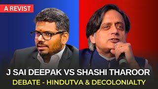 J Sai Deepak Iyer Vs Shashi Tharoor Best Debate | Constitution Secularism Savarkar History Hindutva