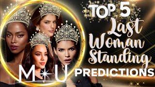 FINAL TOP 5 PREDICTION | MISS UNIVERSE 2024 COMPETITION