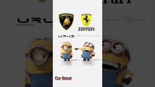 Lamborghini SUv URUS VS Ferrari Suv  Ferrari Purosangue: What We Know So Far minions style#tiktok