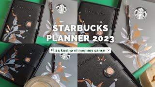 UNBOXING STARBUCKS PLANNER 2023 | SA KUSINA NI MOMMY SANSU