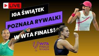 IGA ŚWIĄTEK WRACA PO PRZERWIE! Z KIM ZAGRA W GRUPIE WTA FINALS?