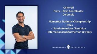 High diver Osler Gil Allure 2024