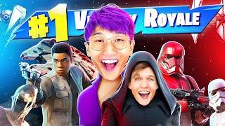 LANKYBOX WINNING FORTNITE *STAR WARS* VICTORY ROYALE CHALLENGE!? (Let's Play Fortnite Battle Royale)