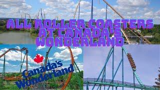 All Roller Coasters At Canada's Wonderland