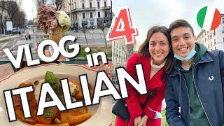 Learn Italian with Vlogs: Pasta, Gelato and lots of fun (ita/eng subs)