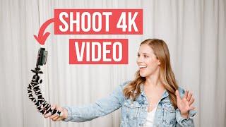 How to Shoot 4K with an iPhone || iPhone Video Settings