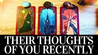 PICK A CARD THEIR THOUGHTS OF YOU RECENTLY  What Is On Their Mind? ️ Love Tarot Reading